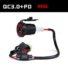 QC3.0 USB tipo C PD carregador rápido adaptador de energia soquete plugue para Honda NX500 NX400 comprar usado  Enviando para Brazil