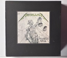 METALLICA …AND JUSTICE FOR ALL DELUXE BOX SET CD Vinyl DVD Very Good Condition segunda mano  Embacar hacia Mexico