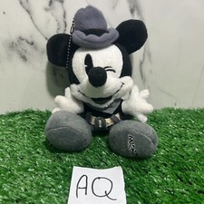 Boneca chaveiro de pelúcia monocromática chapéu preto e branco Disney Mickey Mouse comprar usado  Enviando para Brazil