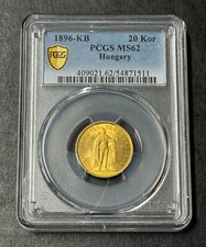 1896 hungary korona for sale  USA