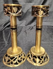 Vintage bronze candlesticks for sale  Omaha