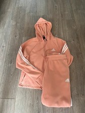 Adidas pink tracksuit for sale  LIVERPOOL
