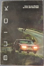 1985 buick brochure for sale  Olympia