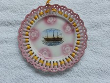 Vintage ribbon plate for sale  BRISTOL
