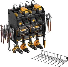 Organizador modular de ferramentas elétricas CCCEI com estação de carregamento. Suporte de parede 4 camadas..., usado comprar usado  Enviando para Brazil