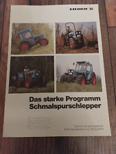 Riginal prospekt eicher gebraucht kaufen  Bayreuth