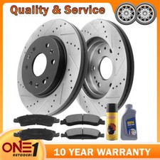Front drilled brakes for sale  Austin