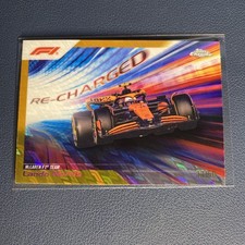 Topps Chrome Formula 1 2024 F1 Lando Norris Logofractor Recarregado Dourado/50 comprar usado  Enviando para Brazil