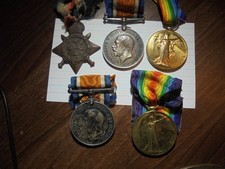 Ww1 star trio for sale  GLASGOW