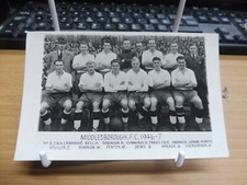 Middlesbrough f.c. 1946 for sale  HUDDERSFIELD