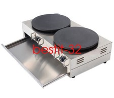 Máquina de panqueques comercial de crepé crepera círculo de panqueques crepes franceses segunda mano  Embacar hacia Mexico