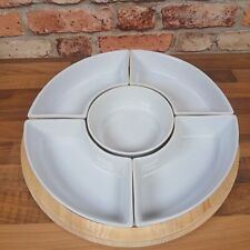 Wooden lazy susan for sale  Shipping to Ireland