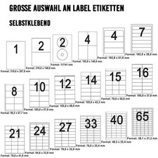 Universal selbstklebende etike gebraucht kaufen  Reinbek