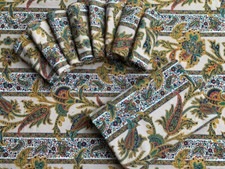 Nappes serviettes coton d'occasion  France