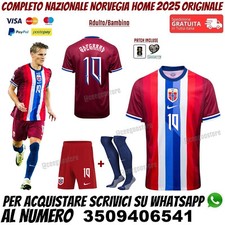 Maglia norvegia odegaard usato  Poggio Rusco