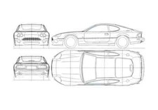 Photo blueprint aston for sale  UK
