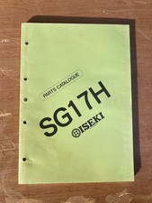 Iseki sg17h parts d'occasion  Expédié en Belgium