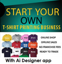 Complete shirt print for sale  BASILDON