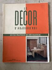 Decor aujourdhui 1947 d'occasion  Paris XVIII