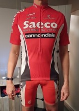 Saeco cannondale jersey for sale  CHESTERFIELD
