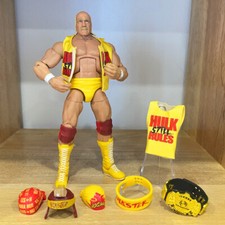 WWE Elite Hulk Hogan Hulkster capacete figura de ação de luta livre estatuetas de brinquedo AEW comprar usado  Enviando para Brazil