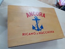 Merceria cassetta legno usato  Caltanissetta