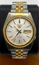 Seiko 5 - 7S26-0500 mostrador em dois tons tom dourado - Automático - Relógio masculino 35mm comprar usado  Enviando para Brazil