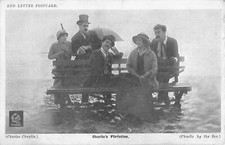 Postcard charlie chaplin for sale  PETERBOROUGH