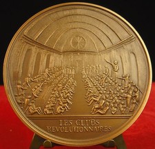 Médaille clubs révolutionnai d'occasion  Strasbourg-