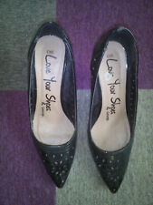 Black patent filigree for sale  LONDON