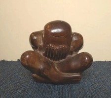 Carved wooden weeping for sale  MAUCHLINE
