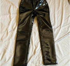 CALÇA JEANS MASCULINA DE LÁTEX RESISTENTE CALÇA BLUF CALÇAS.. comprar usado  Enviando para Brazil