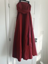 Red bridesmaid dress for sale  NUNEATON
