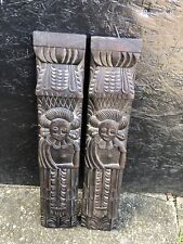 Antique pair carved for sale  PETERBOROUGH
