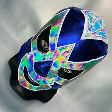 Máscara de luta livre Diamante DMT Azul grau semi profissional Luchador rímel Lucha comprar usado  Enviando para Brazil