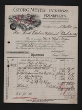 Frankfurt rechnung 1910 gebraucht kaufen  Leipzig