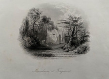 Estampa antiga de 1878; Mausoléu em Frogmore, Berkshire comprar usado  Enviando para Brazil