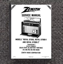 7000 service manual for sale  Addison