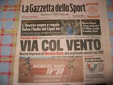 Gazzetta 2008 pechino usato  Italia