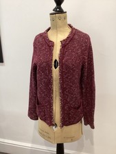 Massimo dutti burgundy for sale  OTLEY