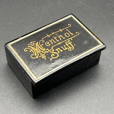 Antique menthol snuff for sale  Harrison Township