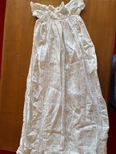 Vintage cotton christening for sale  PAISLEY