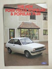 Ford fiesta popular for sale  WEYMOUTH