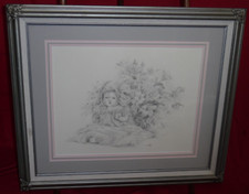Framed pencil sketch for sale  Denver