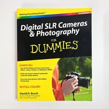 Digital SLR Cameras and Photography For Dummies - David D Busch Paperback 3rd Ed segunda mano  Embacar hacia Mexico