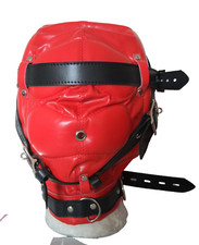 Bdsm mask red for sale  DOVER