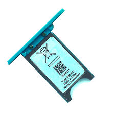 Nokia Lumia 800 suporte para bandeja de slot para cartão SIM porta capa deslizante azul genuíno comprar usado  Enviando para Brazil