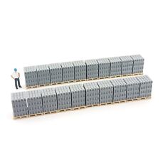 20x parpaings sur palette, HO 1/87 chargement matériaux construction décor H0 na sprzedaż  Wysyłka do Poland