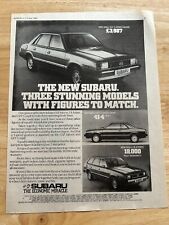 Vintage 1980 subaru for sale  COVENTRY
