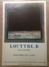 Louttre. 1979 affiche d'occasion Louttre. 1979 affiche d'occasion  Paris VI